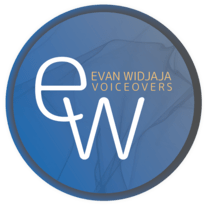 Evan Widjaja Voiceovers Branding Logo